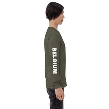 Load image into Gallery viewer, PeaceJam Belgium Men’s Long Sleeve Shirt