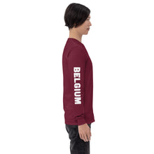 Load image into Gallery viewer, PeaceJam Belgium Men’s Long Sleeve Shirt
