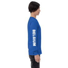 Load image into Gallery viewer, PeaceJam Belgium Men’s Long Sleeve Shirt
