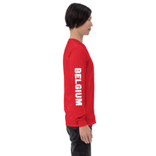 Load image into Gallery viewer, PeaceJam Belgium Men’s Long Sleeve Shirt

