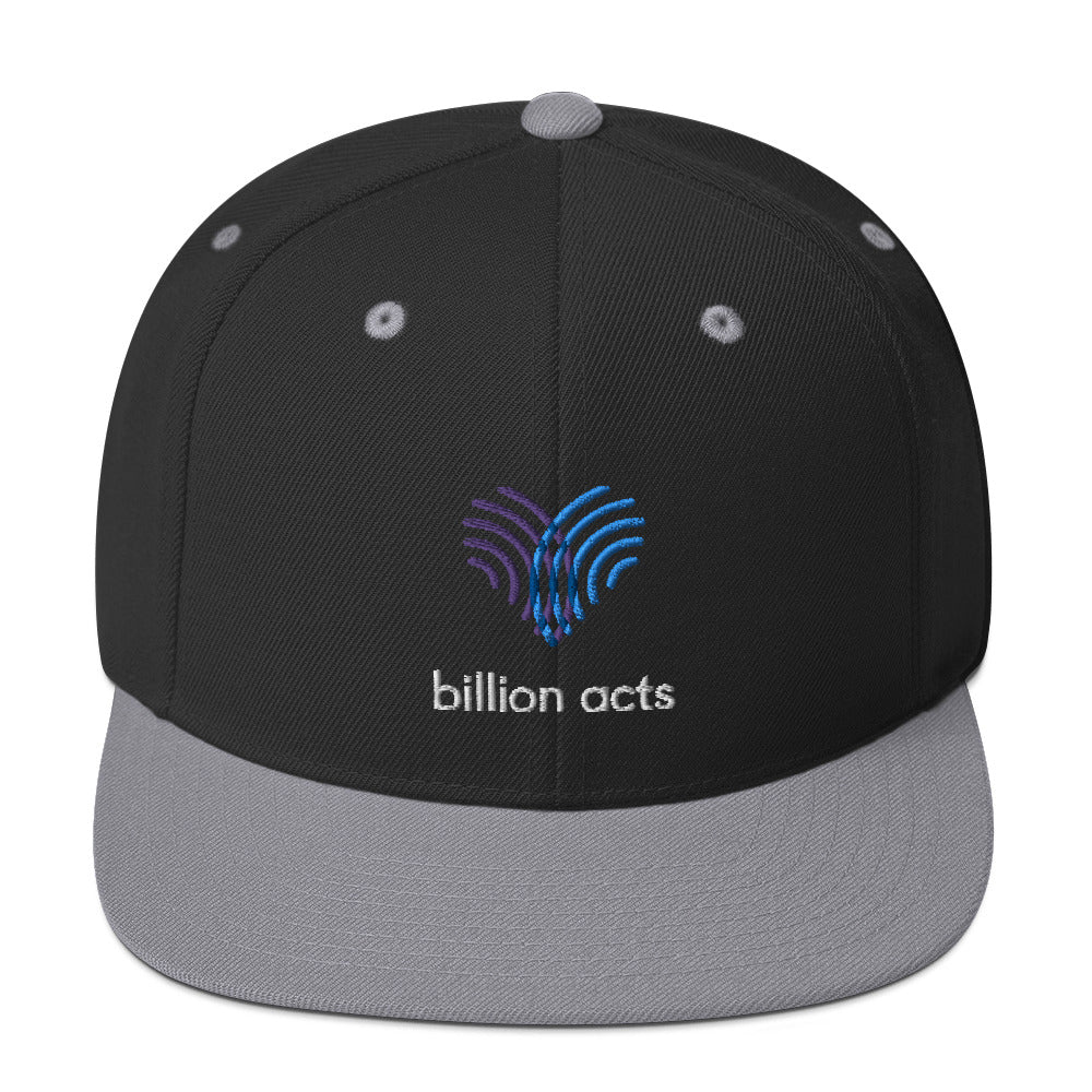 Billion Acts Snapback Hat